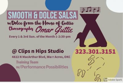 Smooth & Dolce Salsa at Clips and Hips