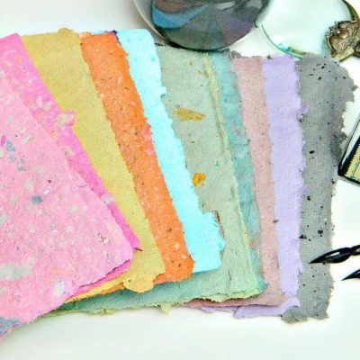 Making Paper with Kids
