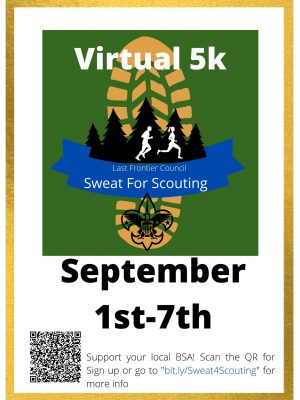 Sweat for Scouting Virtual 5K!