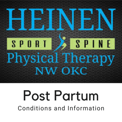 Post Partum Conditions and Information