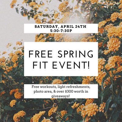 Free Spring Fit Event