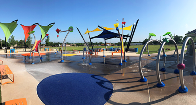 Barnett Field Splash Pad