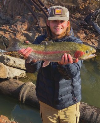 Edwards Park Pond Trout Clinic with ODWC!