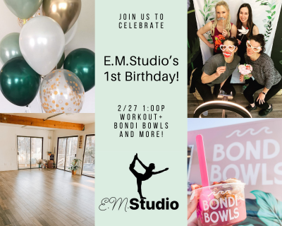 E.M.Studio Birthday Event!