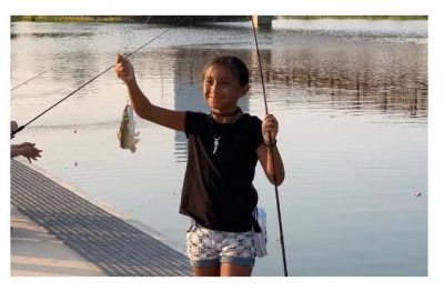 Youth Hooked on Fishing