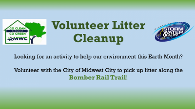 Volunteer Litter Cleanup: Bomber Rail Trail