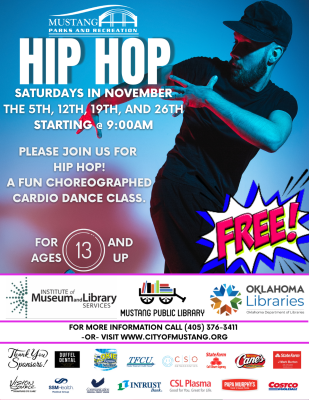Hip Hop With Mustang Parks and Recreation