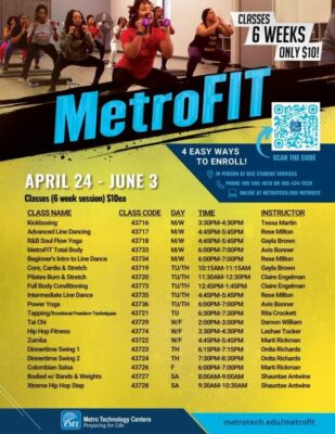 MetroFIT Dinnertime Swing 1