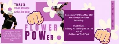 Flower POWer: A Roller Derby Event