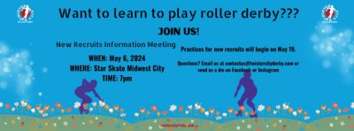 Learn to Skate with Twister City Roller Derby New Recruits