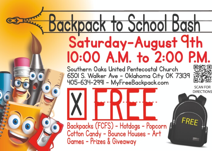 Backpack to School Bash
